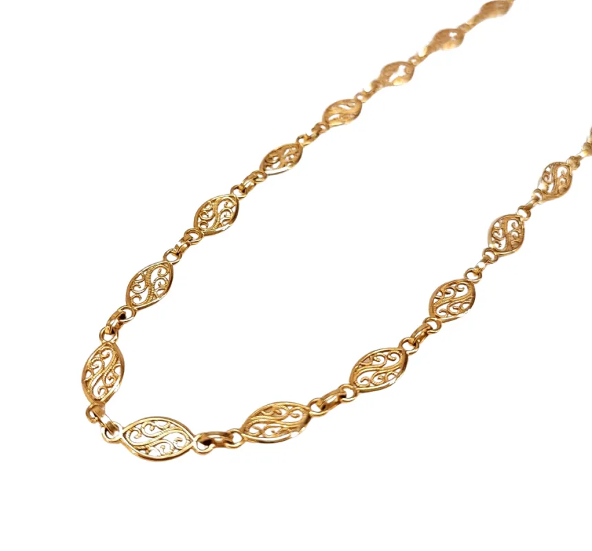 Collier sautoir filigrane sold by 58 Facettes