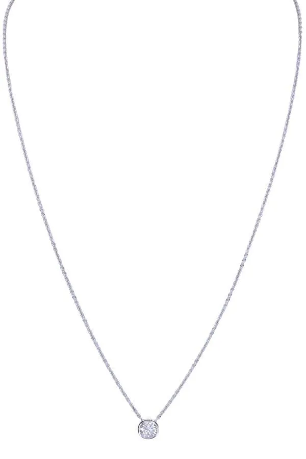 COLLIER DIAMANT SOLITAIRE 1.19 CARAT sold by 58 Facettes