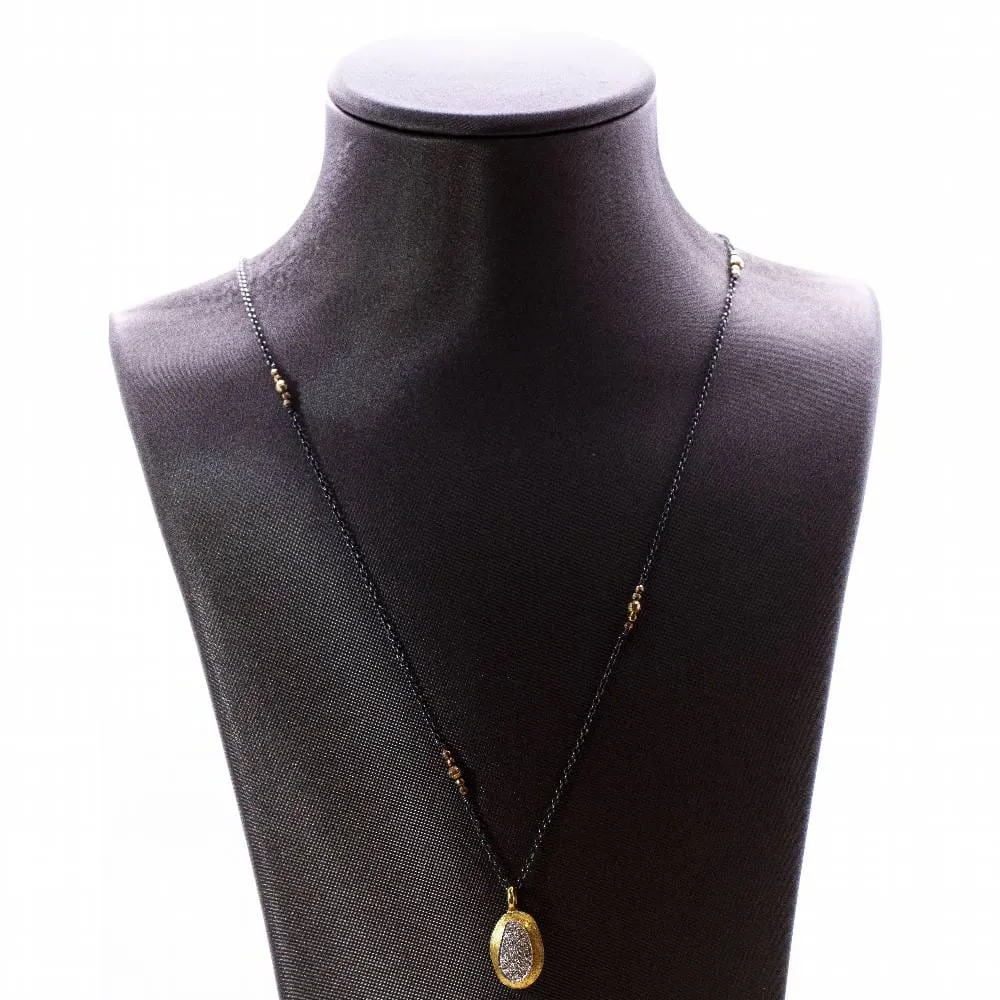 Collier 2 Ors Argent Diamants sold by 58 Facettes product image thumbnail 2