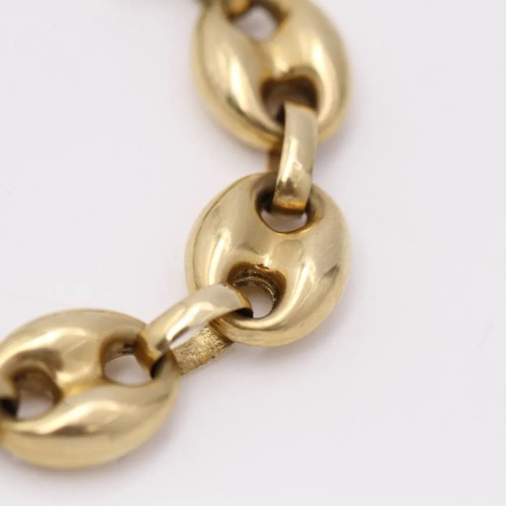 Bracelet calabrote semi creux, or jaune sold by 58 Facettes product image thumbnail 2