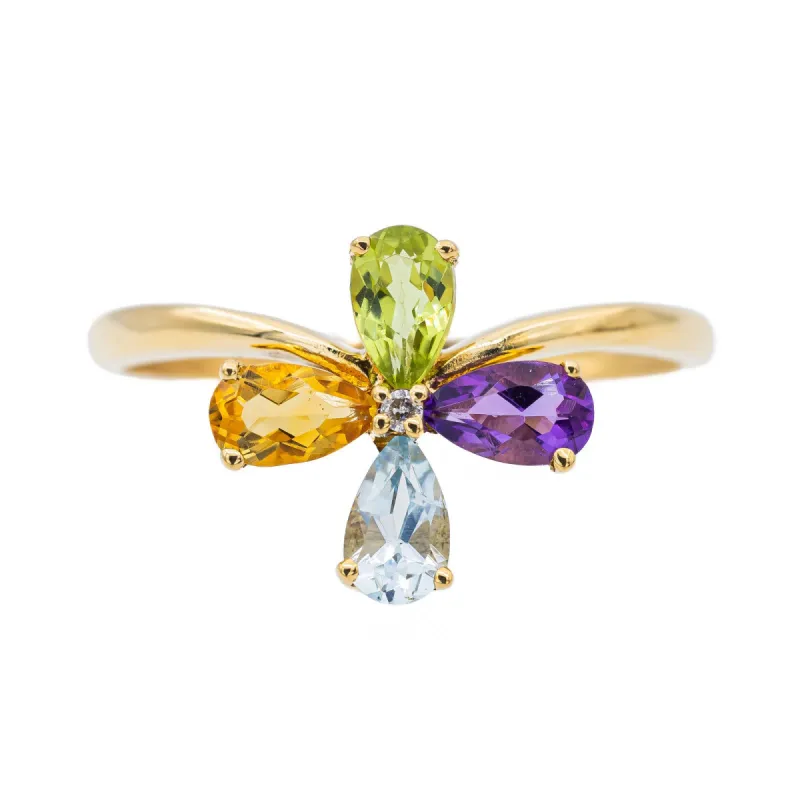 Bague Or jaune Diamant sold by 58 Facettes