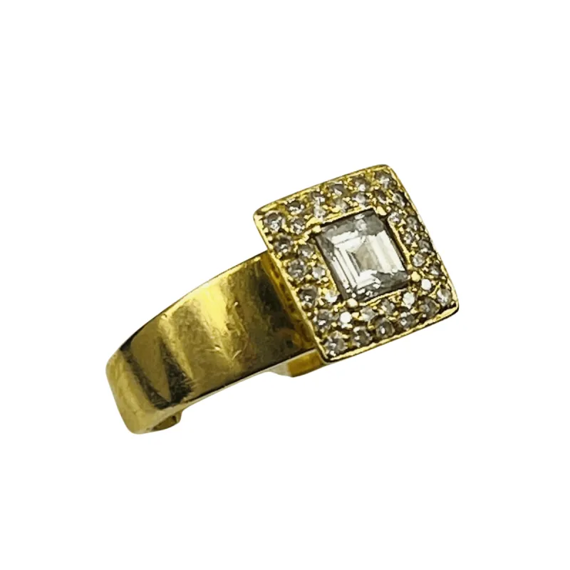 Bague Or avec Diamant Central sold by 58 Facettes