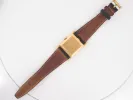 vintage montre PATEK PHILIPPE carre or jaune mecanique 37 mm sold by 58 Facettes