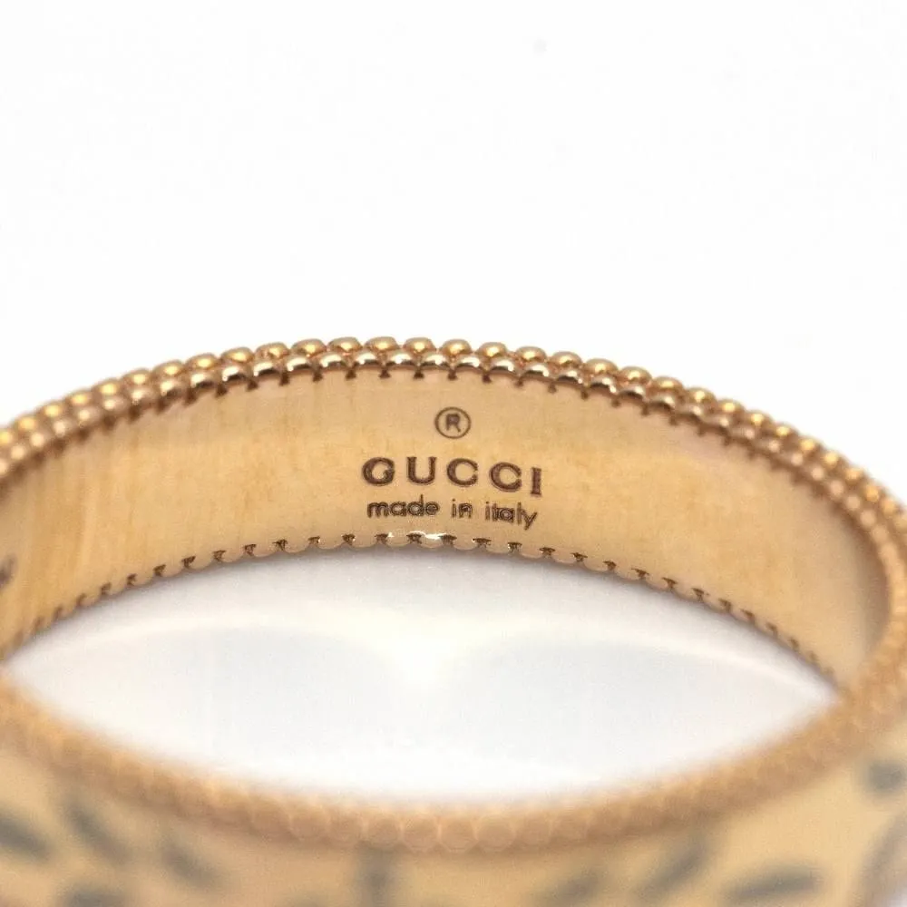 GUCCI - Bague en or rose et émail sold by 58 Facettes product image thumbnail 2