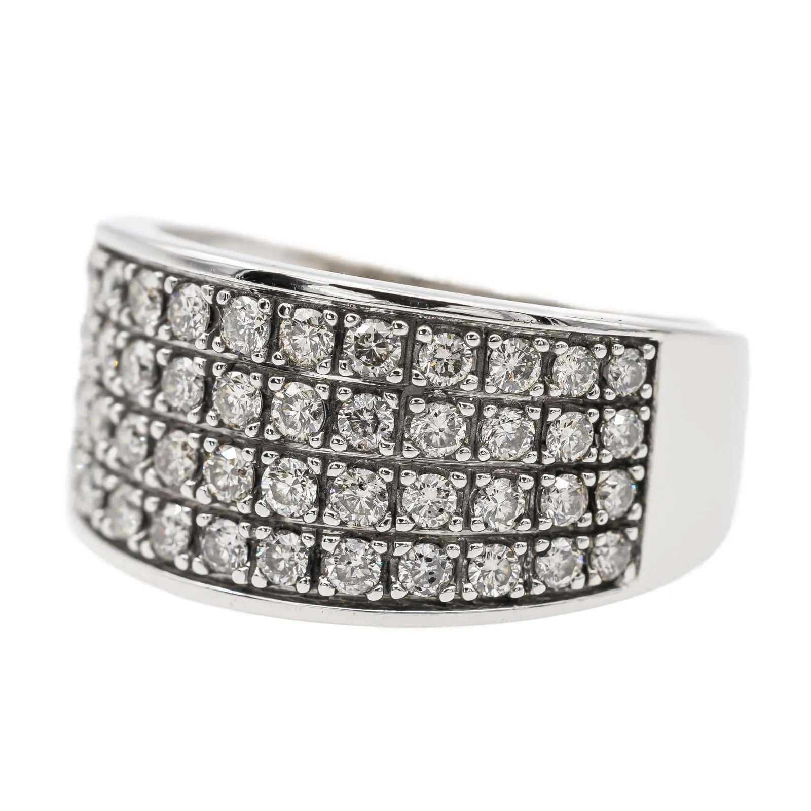 Bague Bague Or blanc Diamant sold by 58 Facettes product image thumbnail 3