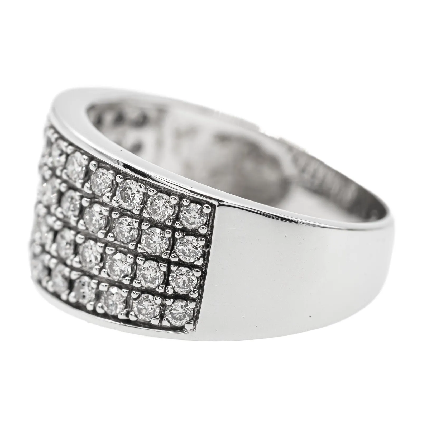 Bague Bague Or blanc Diamant sold by 58 Facettes product image thumbnail 4