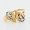 Bague 2 Ors Diamants sold by 58 Facettes