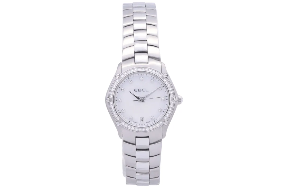 EBEL - Montre Classic Sport - Nacre et diamants sold by 58 Facettes
