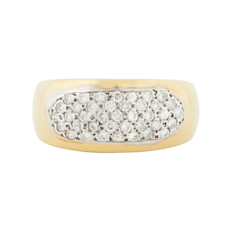 Bague 2 Ors Diamants sold by 58 Facettes