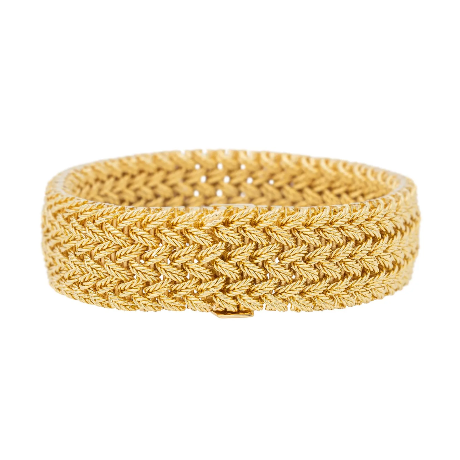 Van Cleef & Arpels Bracelet Manchette Or jaune sold by 58 Facettes product image thumbnail 5