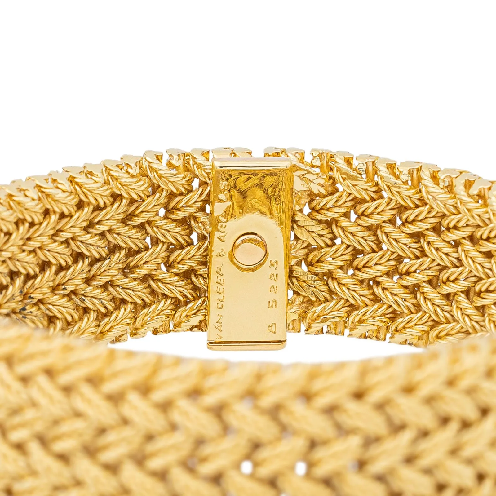 Van Cleef & Arpels Bracelet Manchette Or jaune sold by 58 Facettes product image thumbnail 3
