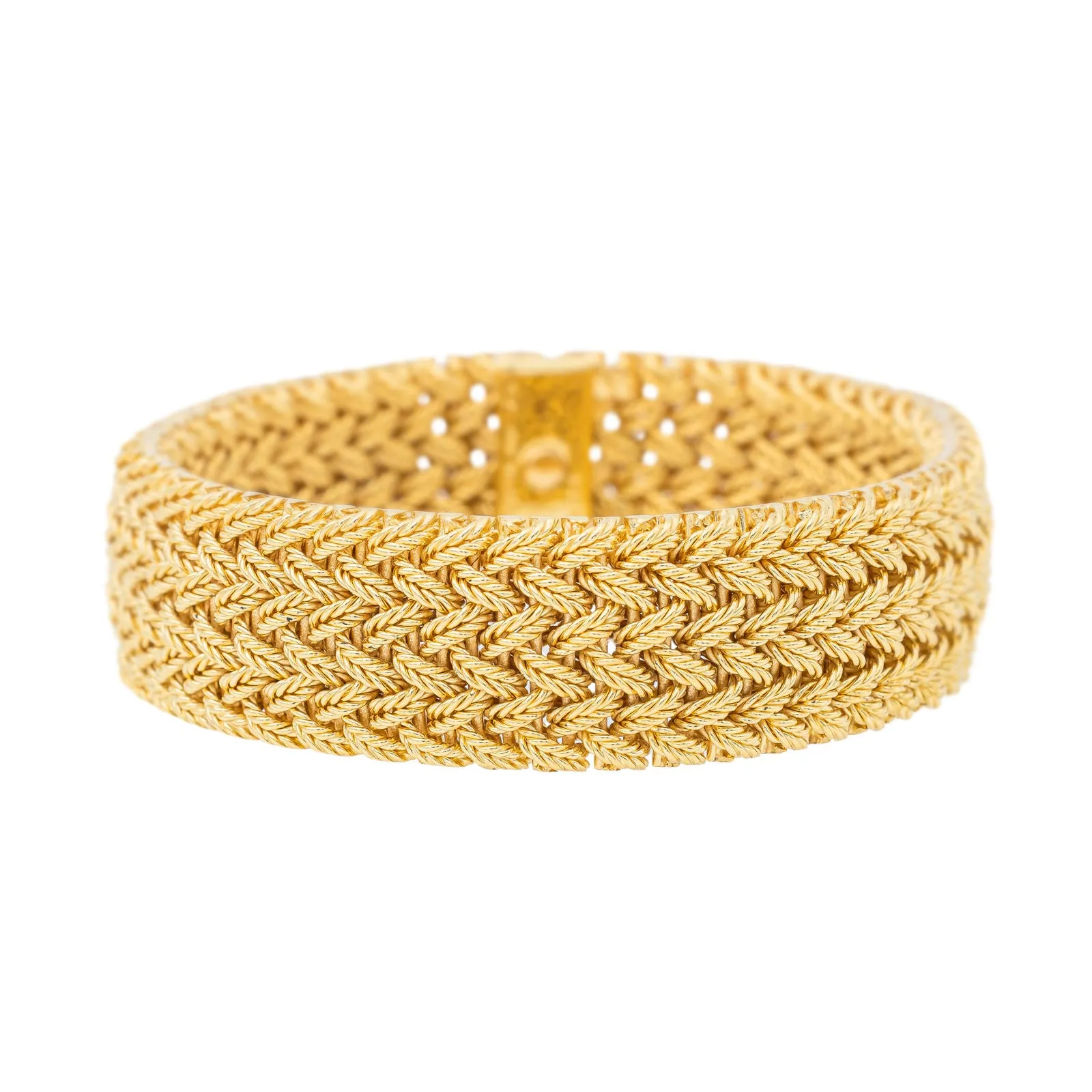 Van Cleef & Arpels Bracelet Manchette Or jaune sold by 58 Facettes