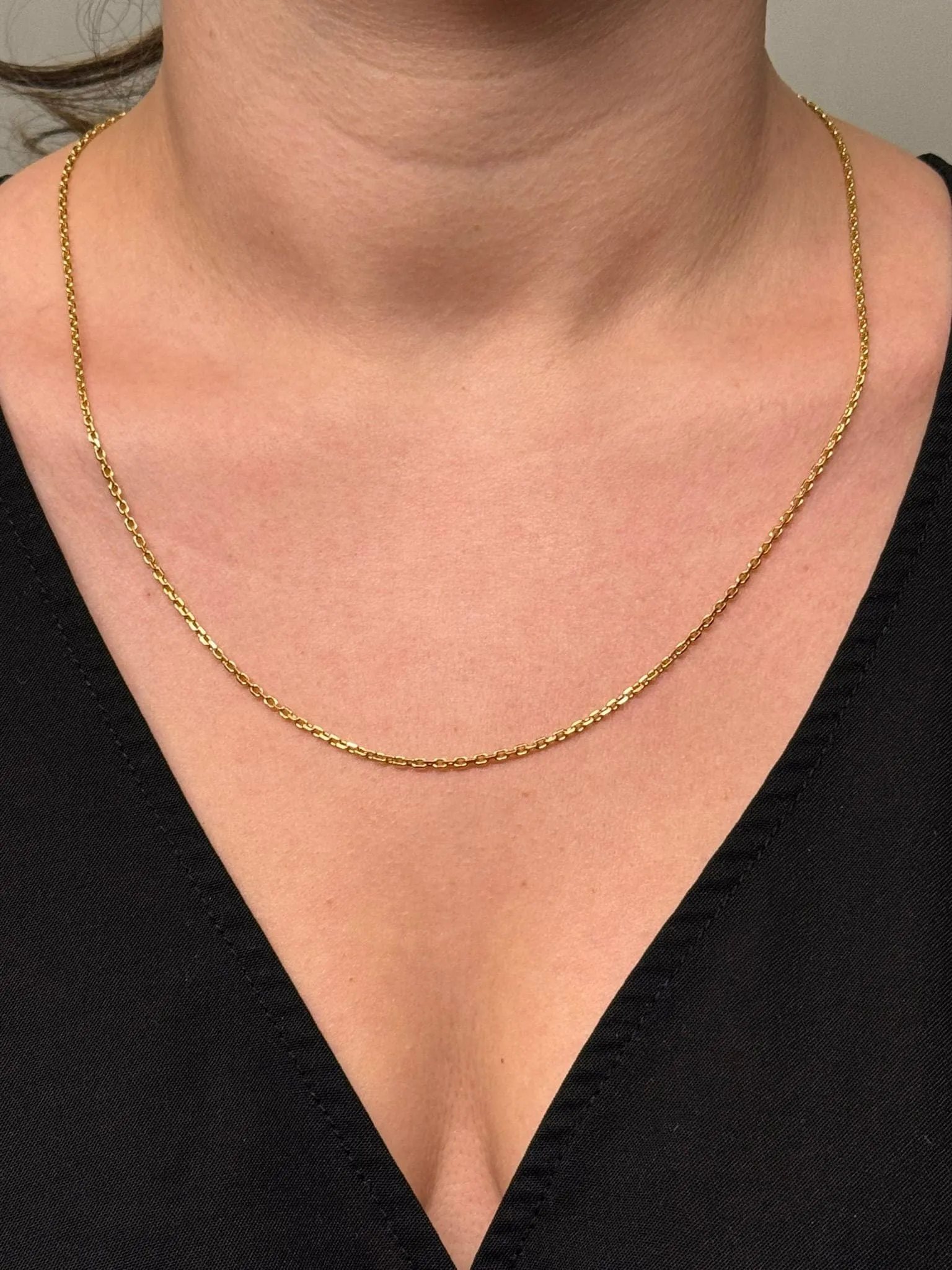 Chaine Or jaune Maille Forçat sold by 58 Facettes product image thumbnail 2