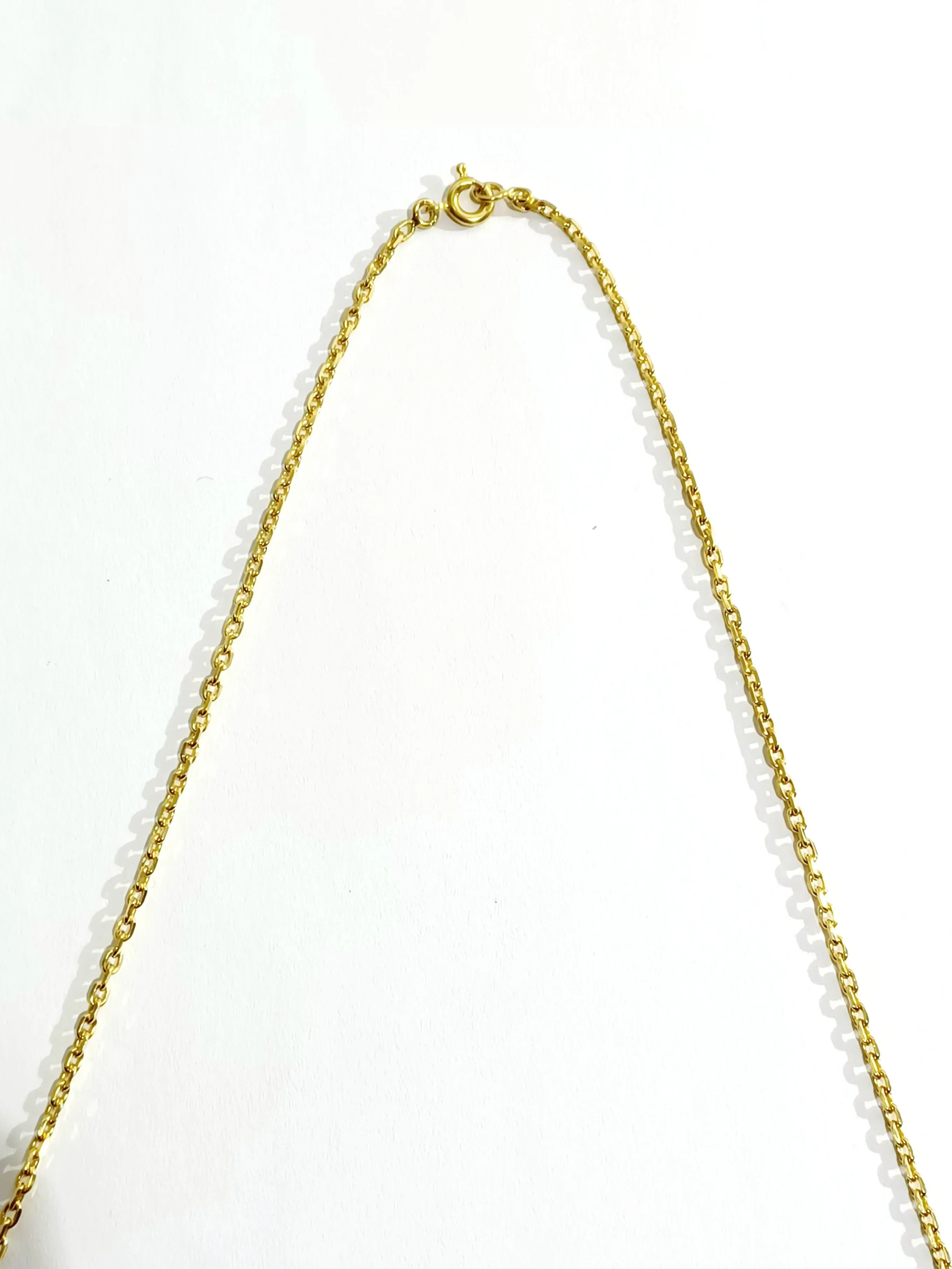 Chaine Or jaune Maille Forçat sold by 58 Facettes product image thumbnail 4