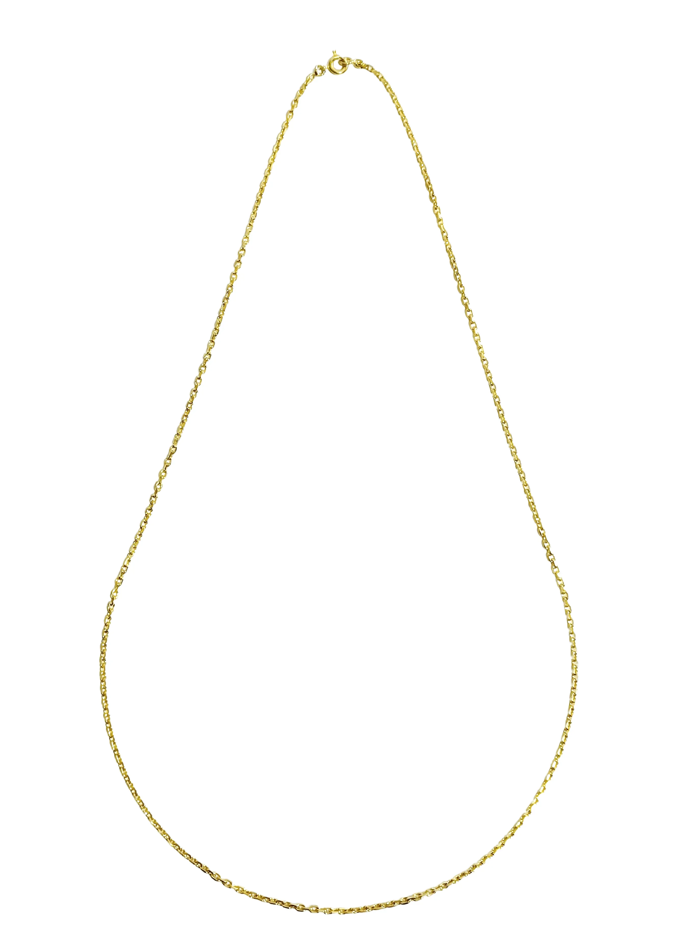 Chaine Or jaune Maille Forçat sold by 58 Facettes