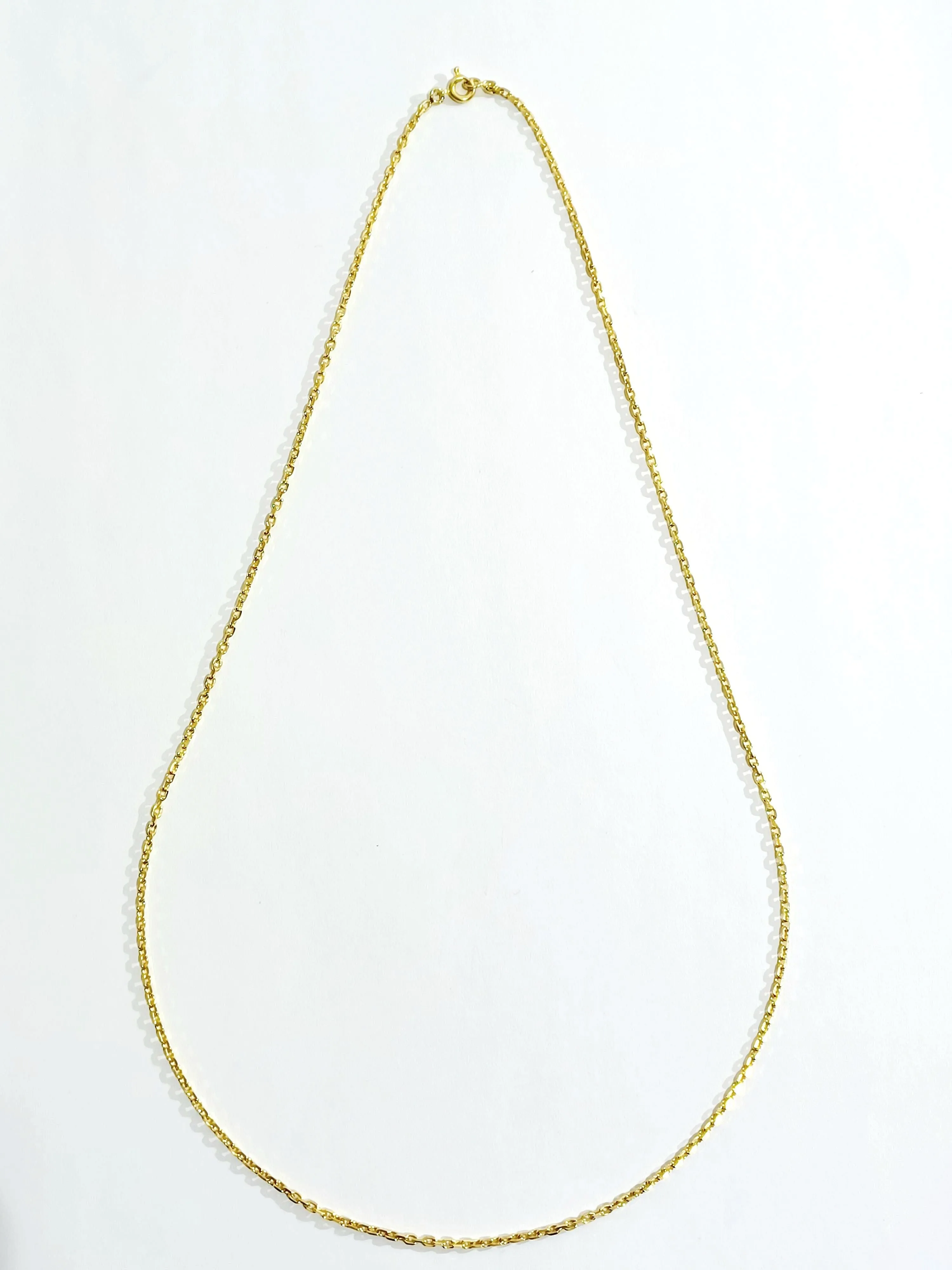 Chaine Or jaune Maille Forçat sold by 58 Facettes product image thumbnail 3