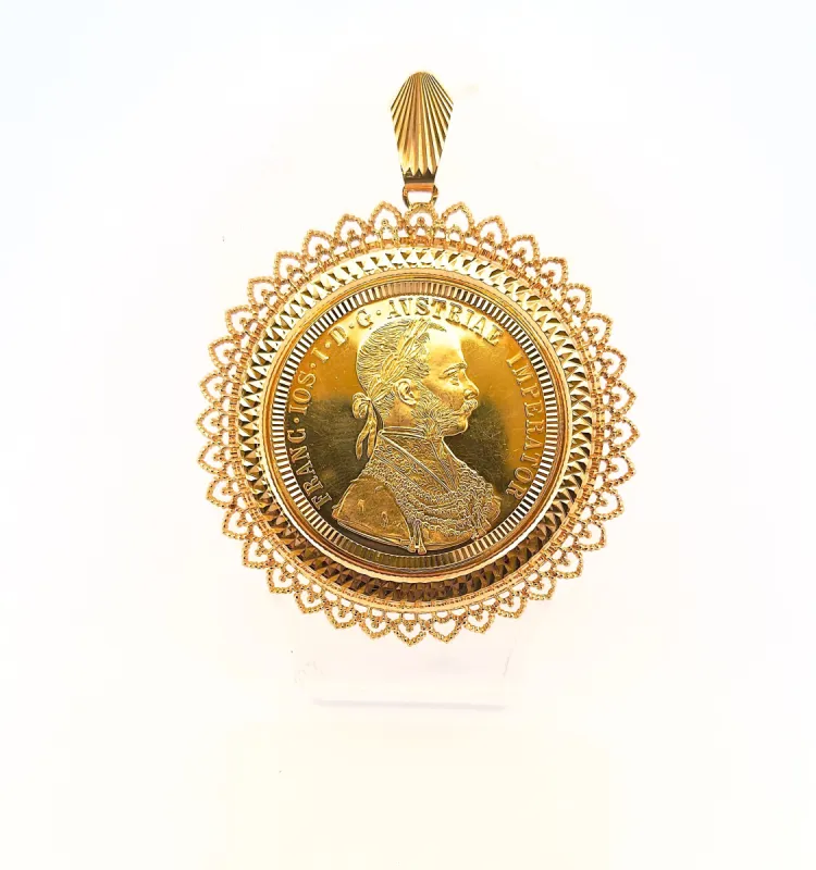 Pendentif pièce 4 ducats sold by 58 Facettes