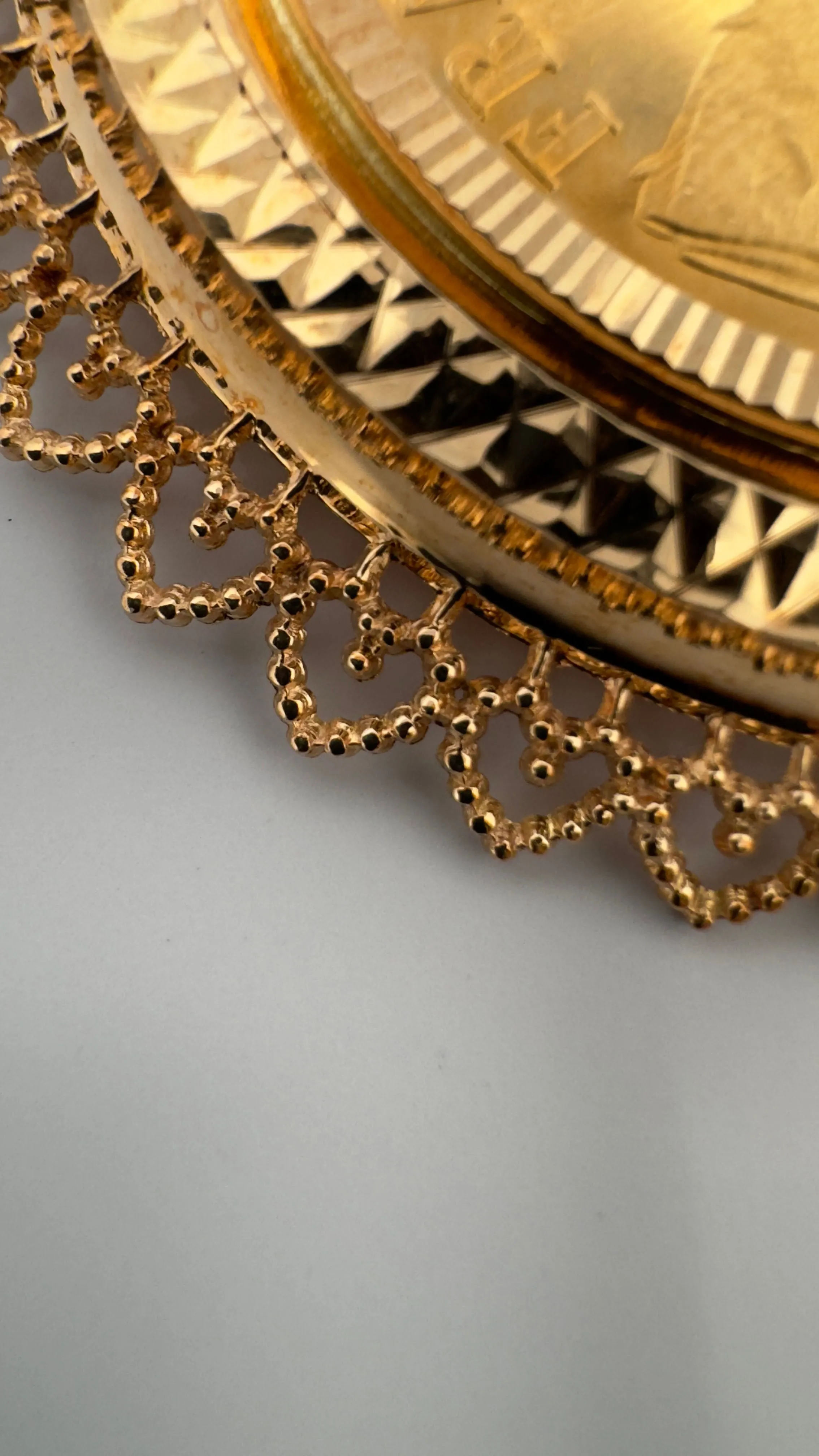 Pendentif pièce 4 ducats sold by 58 Facettes product image thumbnail 5