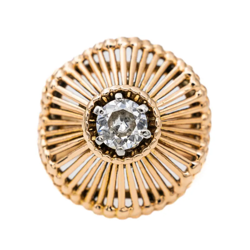Bague Or jaune Diamant sold by 58 Facettes
