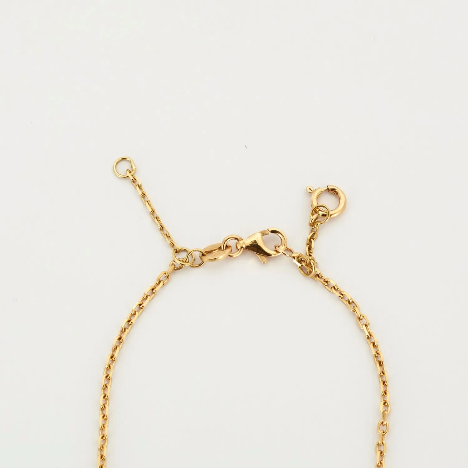 Collier en or jaune serti d'un diamant poire sold by 58 Facettes product image thumbnail 5