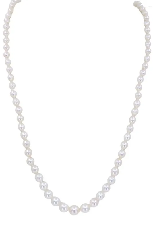 COLLIER DE PERLES EN CHUTE sold by 58 Facettes