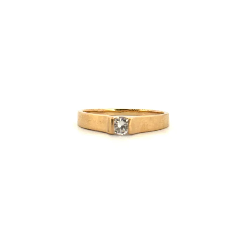 Solitaire Or Jaune Diamant sold by 58 Facettes