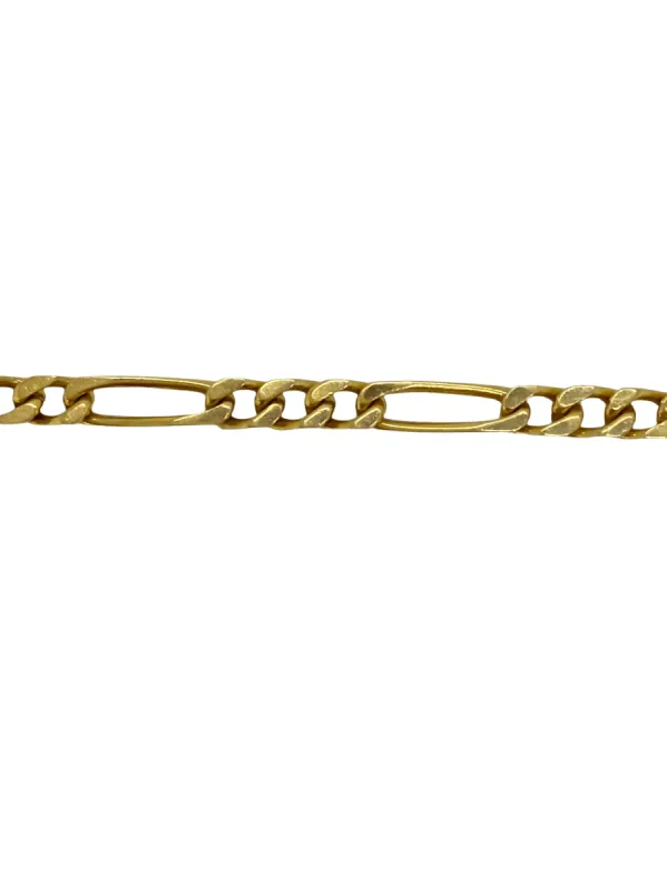 Bracelet or jaune maille Figaro sold by 58 Facettes