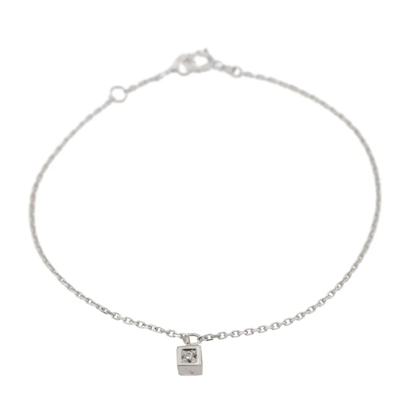 Bracelet Or blanc Diamant sold by 58 Facettes