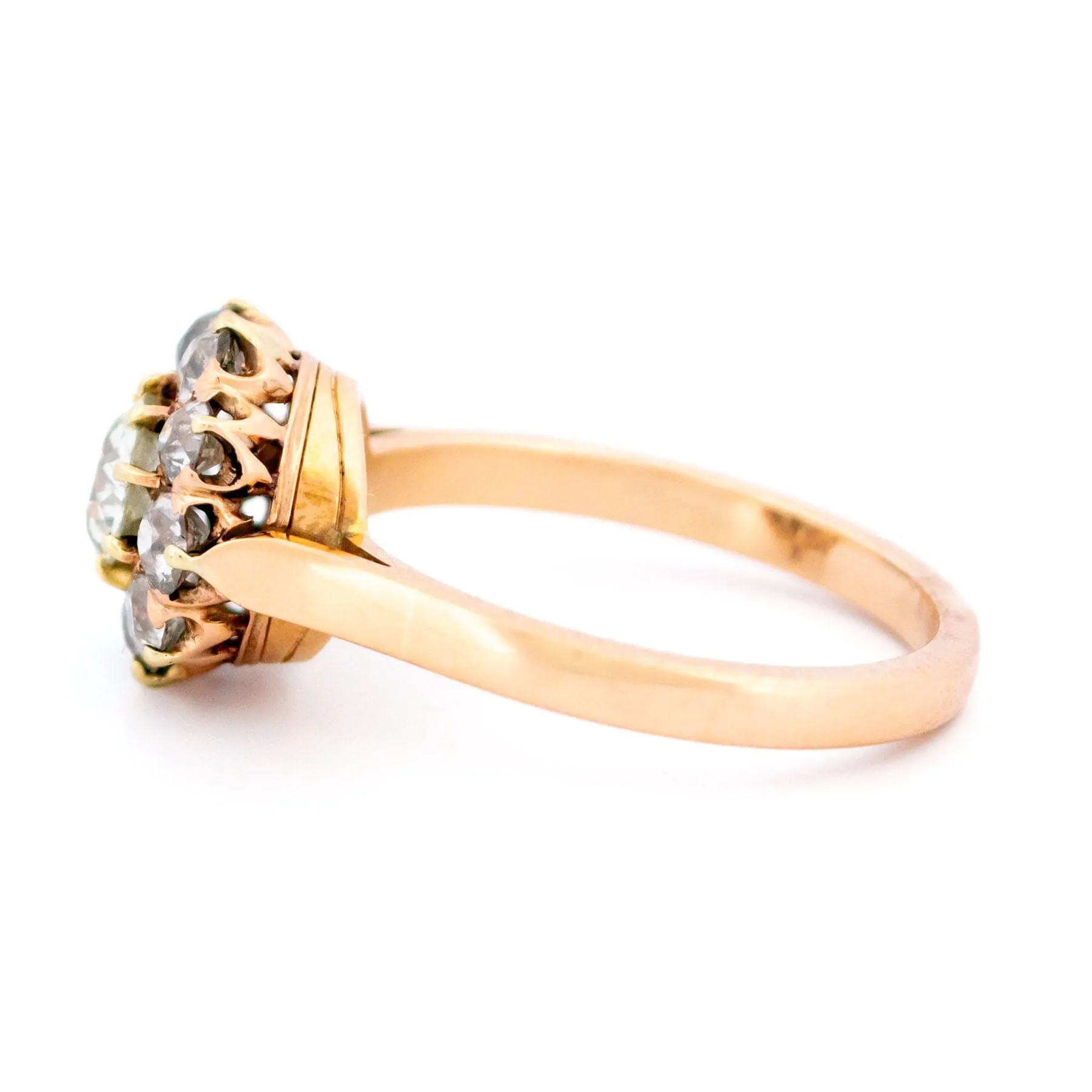Bague en grappe de diamants sold by 58 Facettes product image thumbnail 5