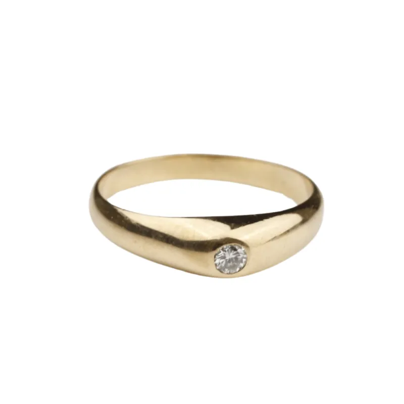 Bague Jonc Anglais Diamant sold by 58 Facettes
