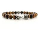 bracelet DAVID YURMAN spiritual beads oeil de tigre & diamants sold by 58 Facettes