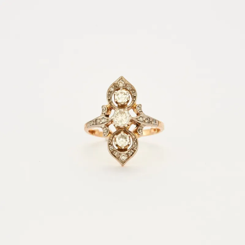 Bague Belle Époque Or et Diamants sold by 58 Facettes