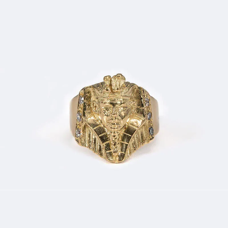 Anello con sfinge e brillanti sold by 58 Facettes product image thumbnail 3