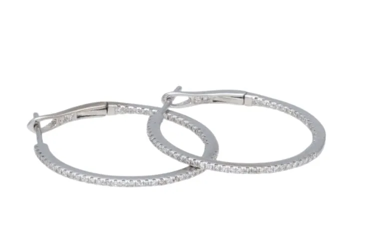 Boucles d'oreilles diamants sold by 58 Facettes product image thumbnail 2