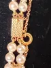 Collier 2 Rangs Perles De Culture Fermoir Or sold by 58 Facettes