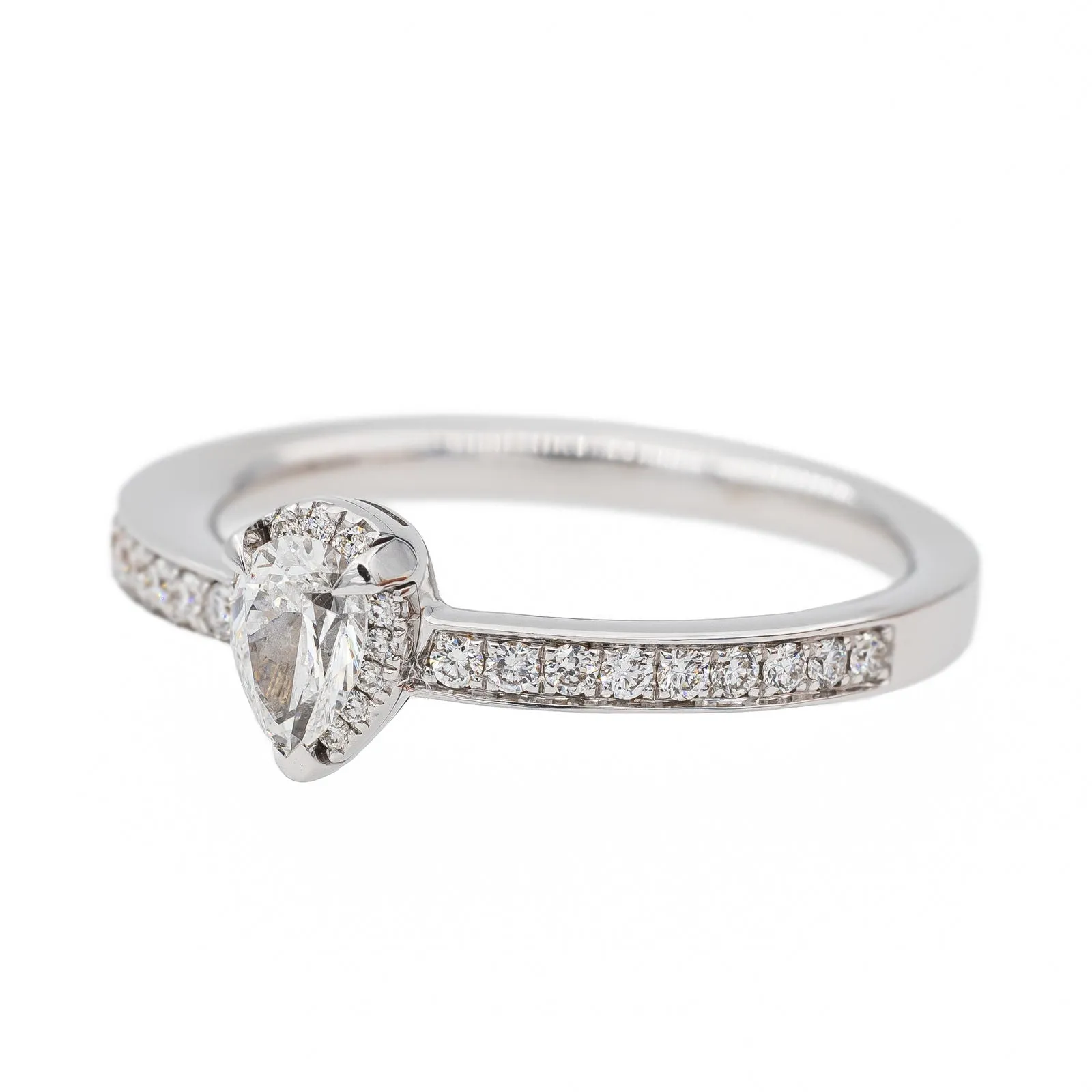 Bague Solitaire Or blanc Diamant sold by 58 Facettes product image thumbnail 3