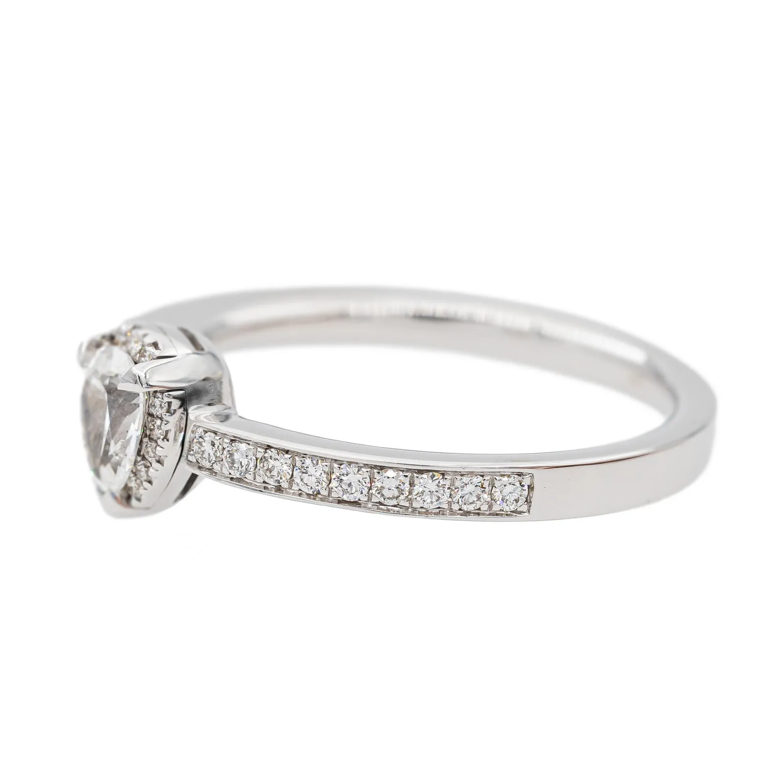 Bague Solitaire Or blanc Diamant sold by 58 Facettes product image thumbnail 4