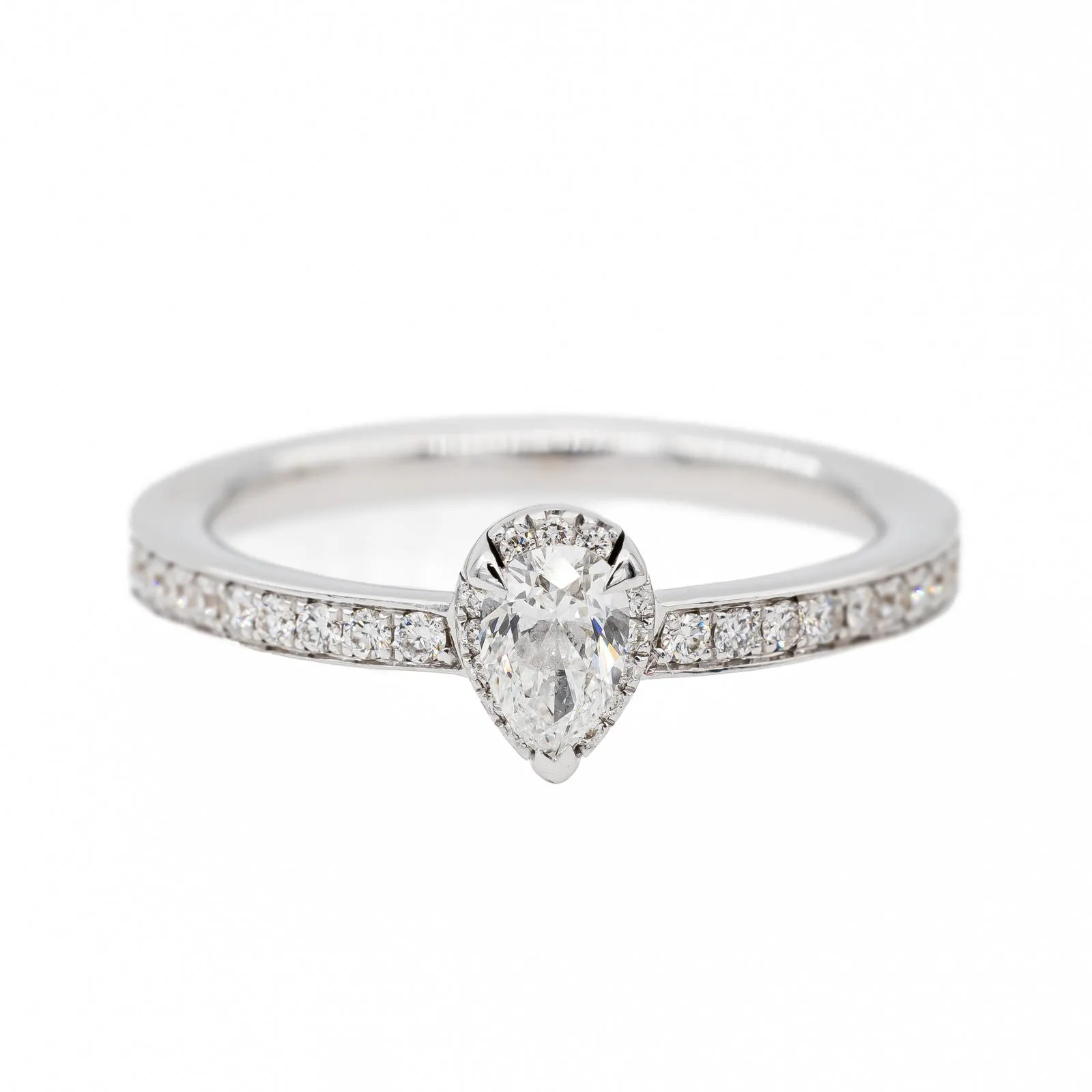 Bague Solitaire Or blanc Diamant sold by 58 Facettes