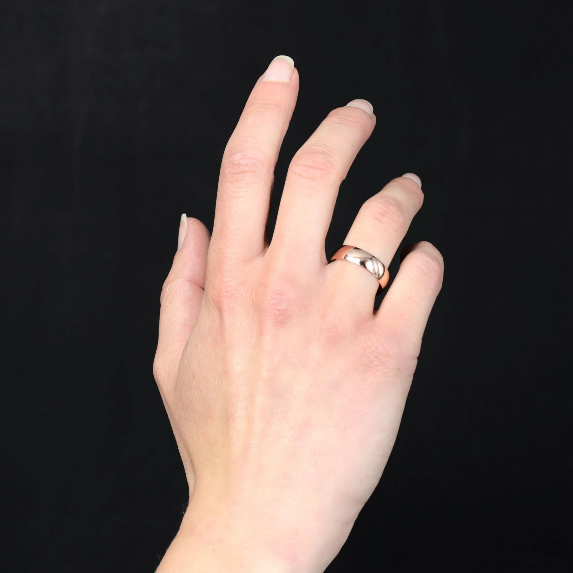 Alliance homme or rose large sold by 58 Facettes product image thumbnail 2