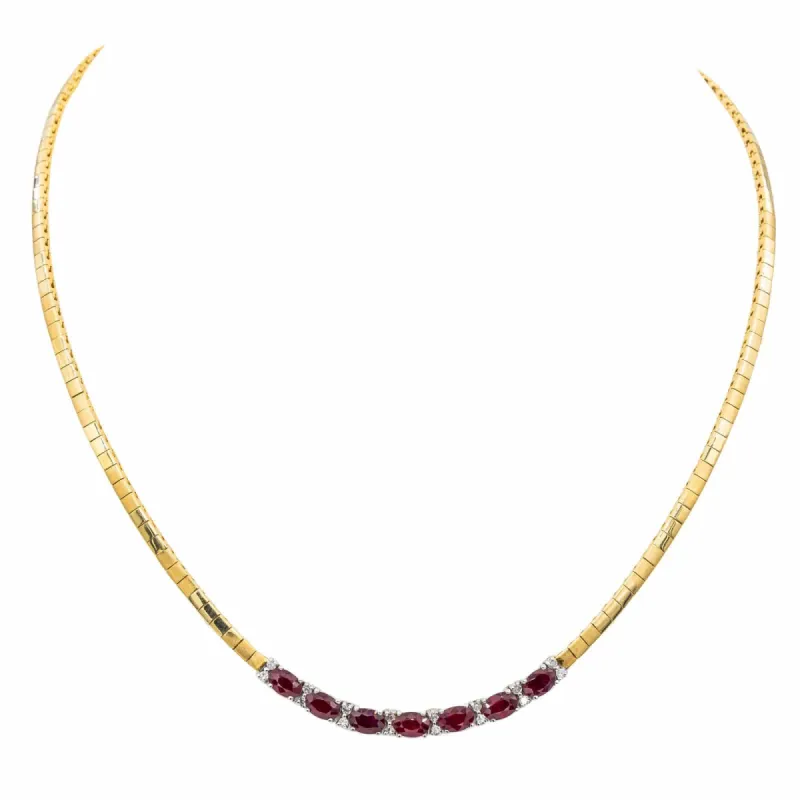 Collier Or jaune Rubis sold by 58 Facettes