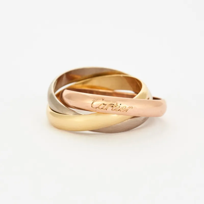 CARTIER- Bague Trinity en or de trois couleurs sold by 58 Facettes