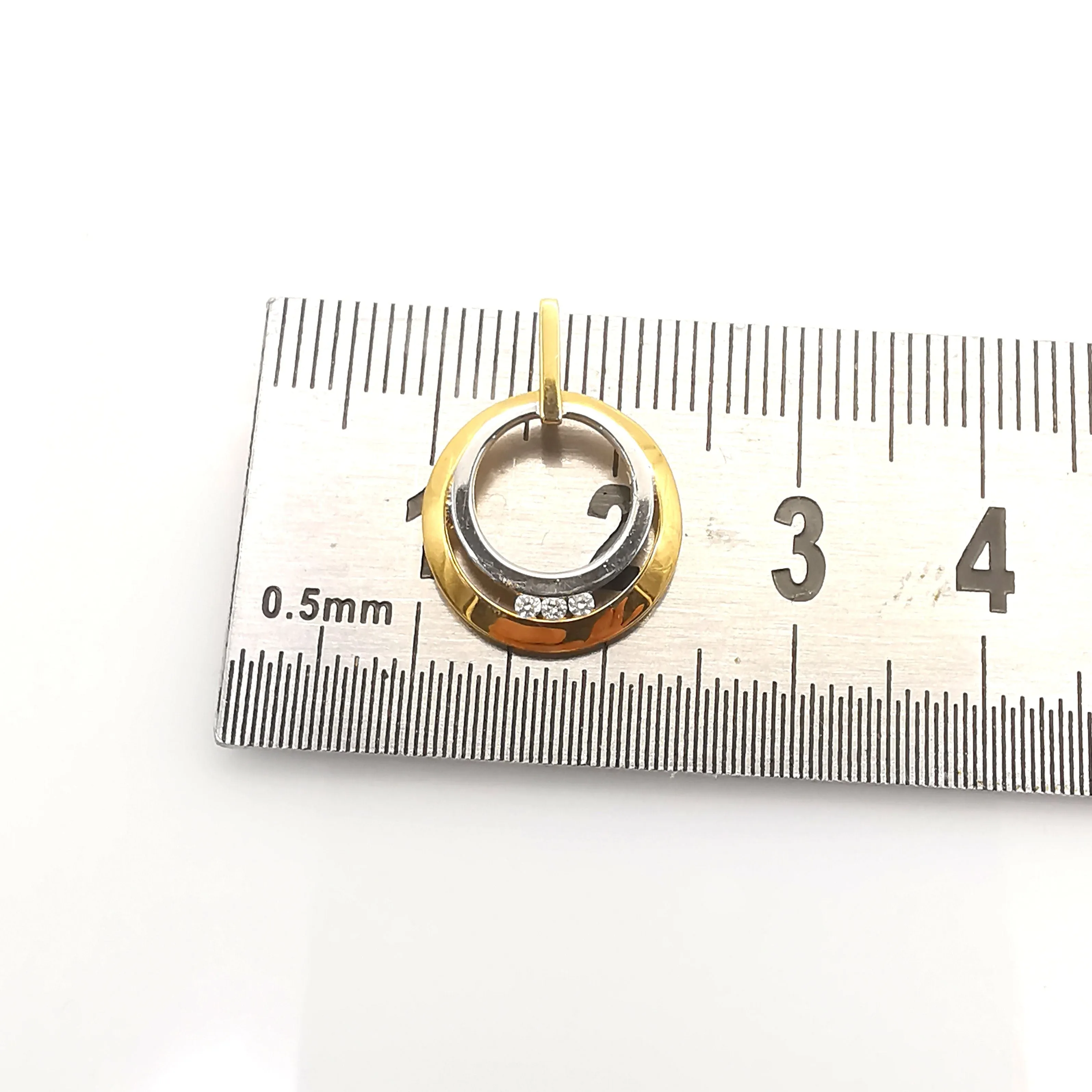 Pendentif 2 ors diamants sold by 58 Facettes product image thumbnail 4