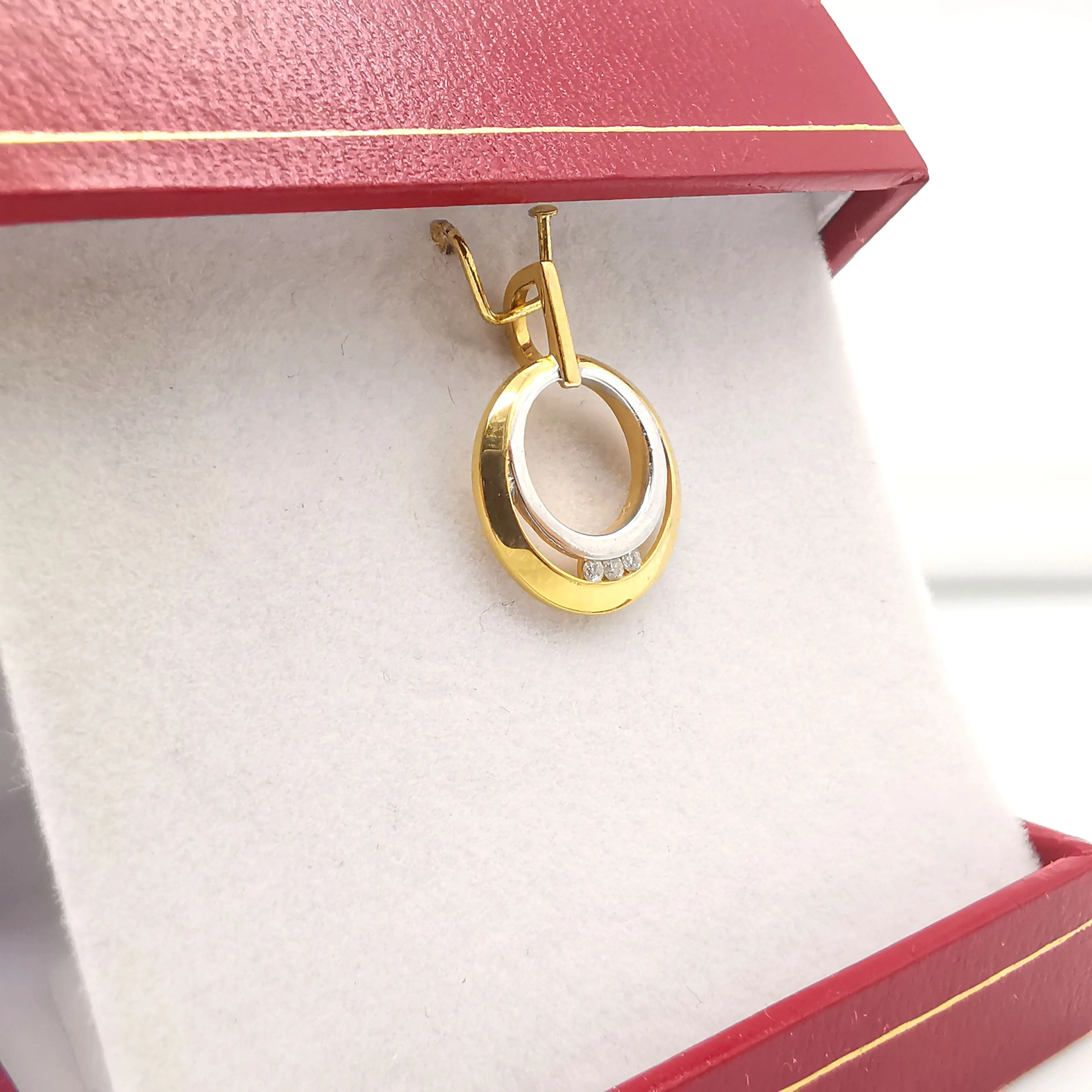 Pendentif 2 ors diamants sold by 58 Facettes product image thumbnail 5