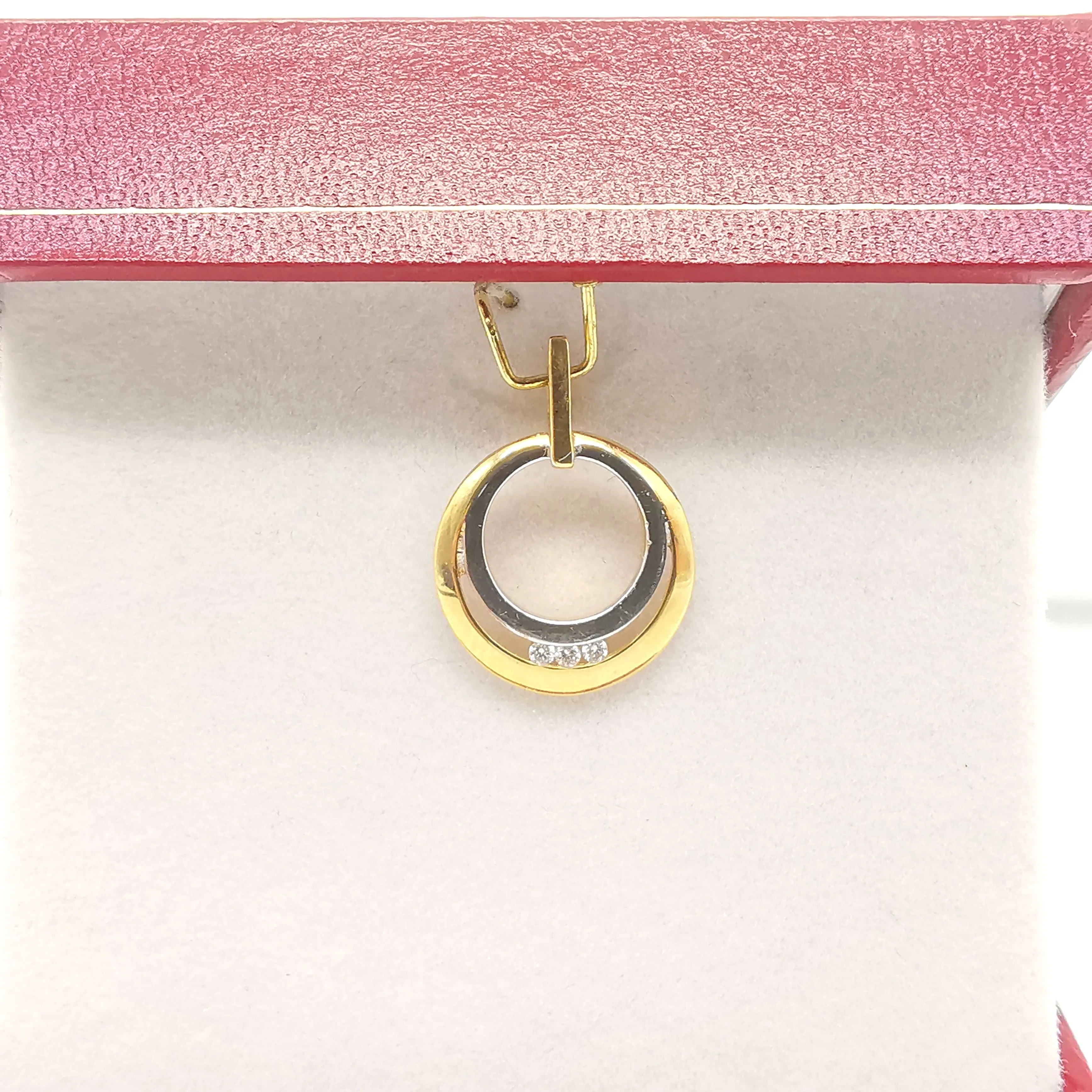 Pendentif 2 ors diamants sold by 58 Facettes product image thumbnail 2