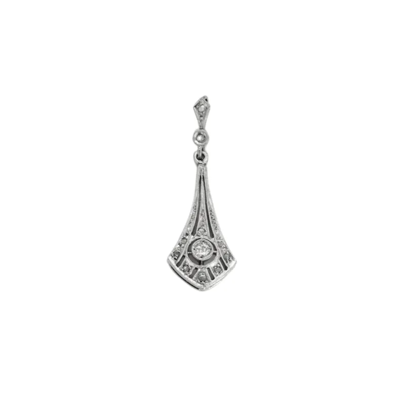 PENDENTIF ART DECO DIAMANTS sold by 58 Facettes