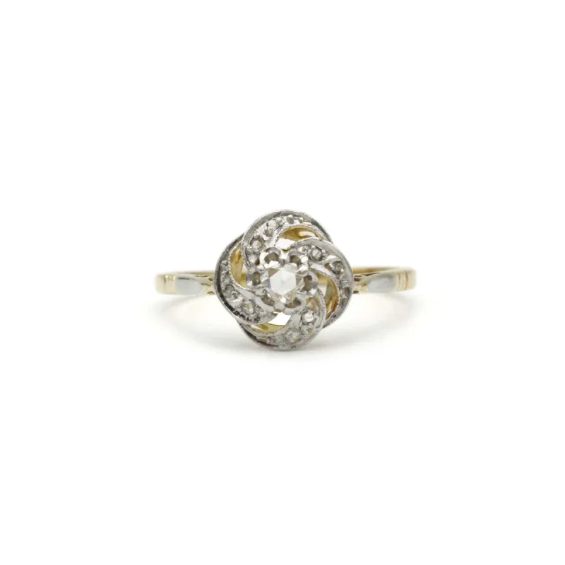 Bague 9 Diamants taille rose sold by 58 Facettes