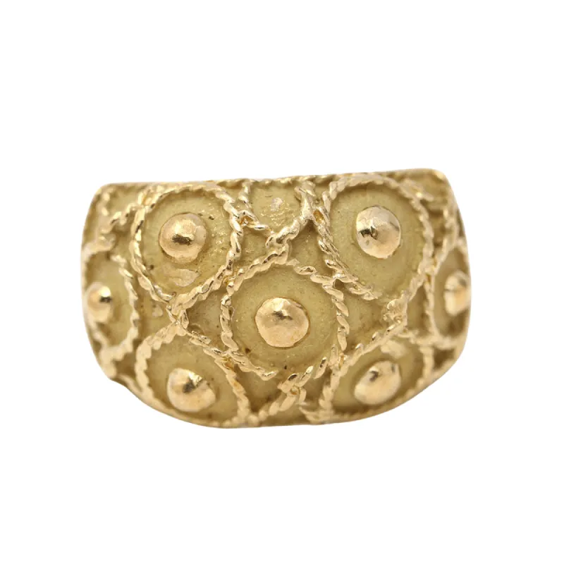 Bague Or jaune sold by 58 Facettes