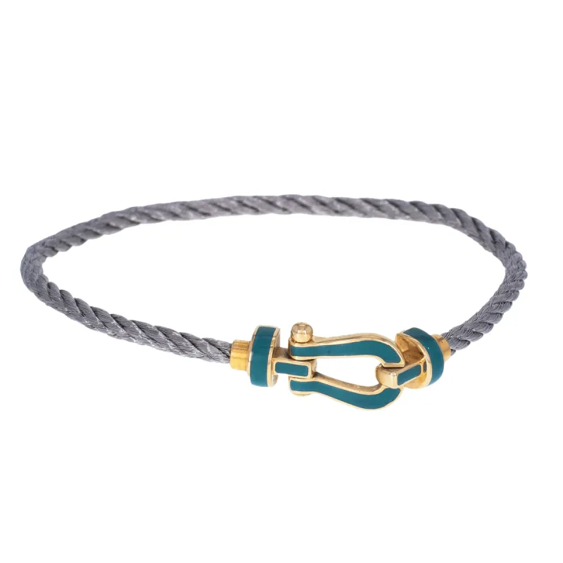 FRED - Bracelet "Force 10" Or Jaune émaillé sold by 58 Facettes