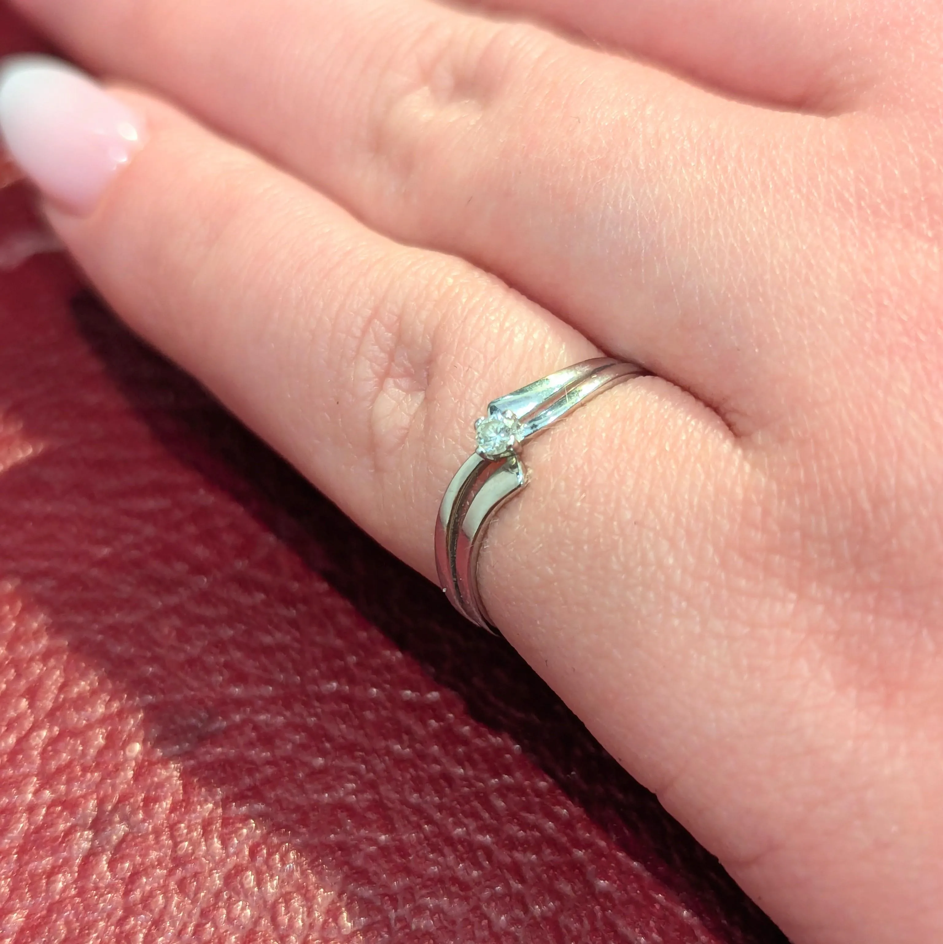 Bague en or blanc et diamant sold by 58 Facettes product image thumbnail 2