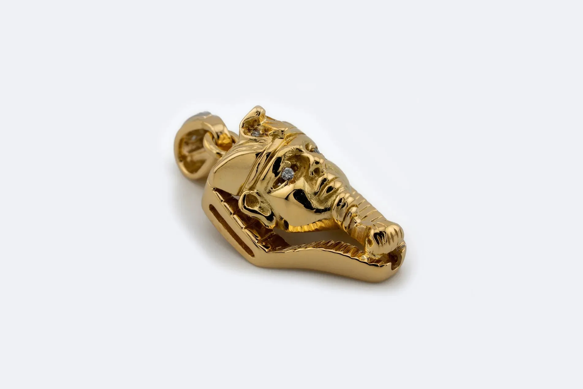 Pendentif sphinx en or jaune 18 ct sold by 58 Facettes product image thumbnail 3